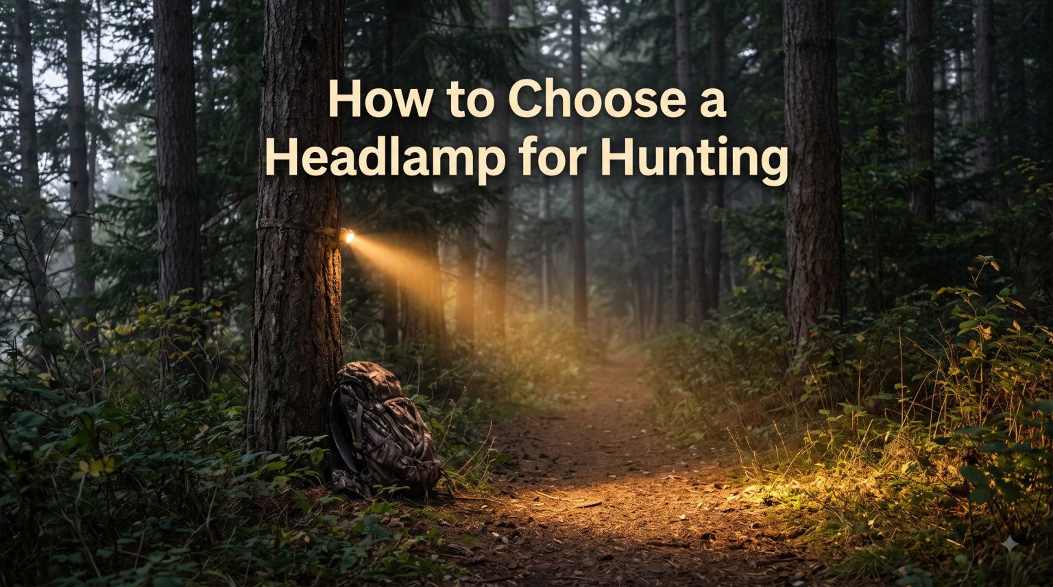 How to Choose a Headlamp for Hunting