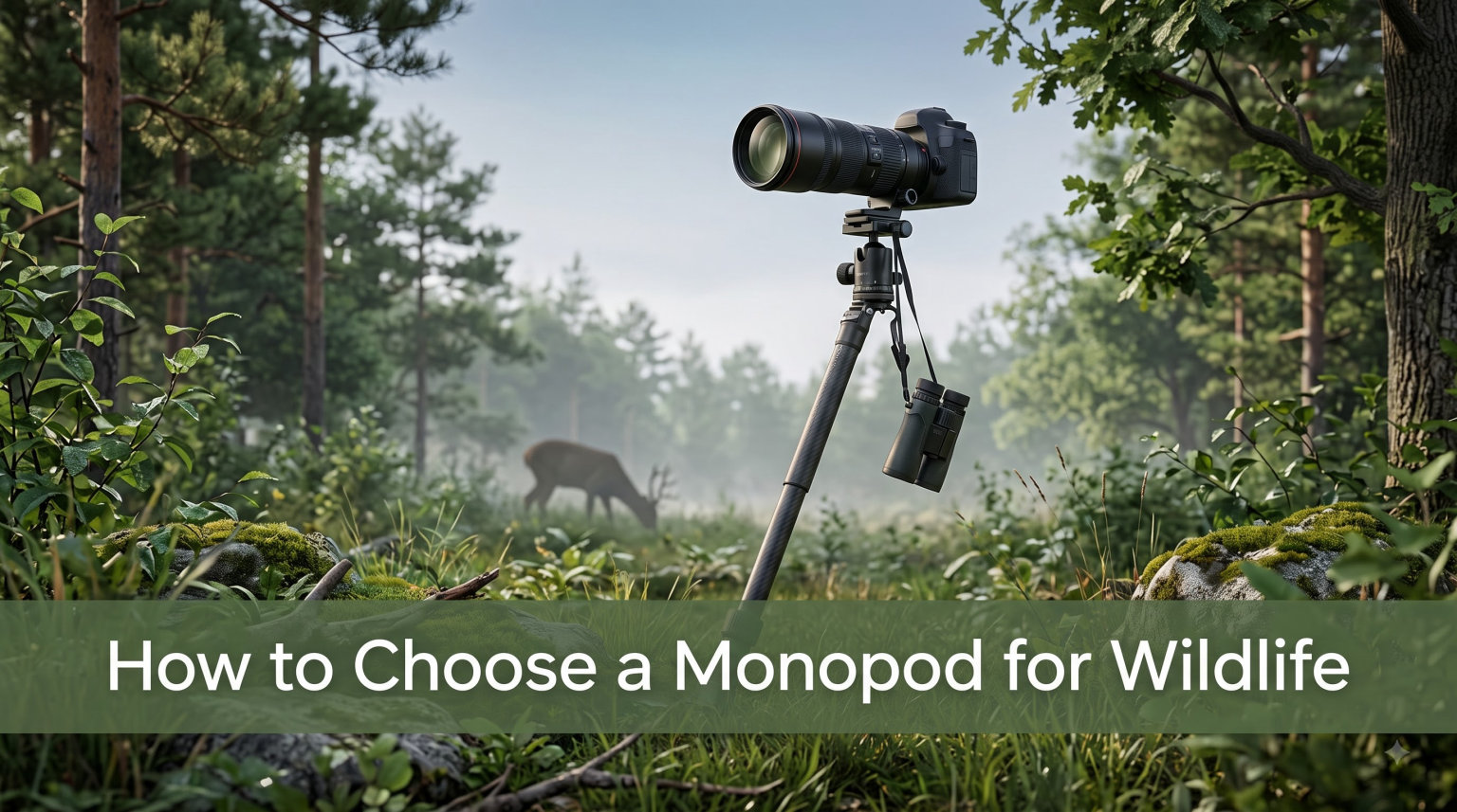 How to Choose a Monopod for Wildlife