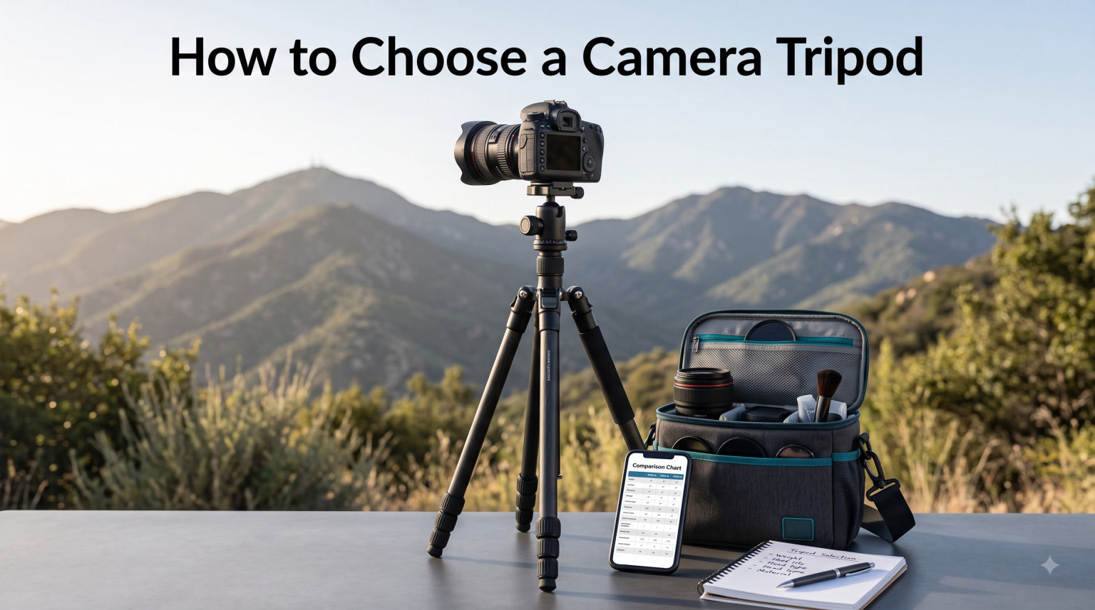 How to Choose a Camera Tripod