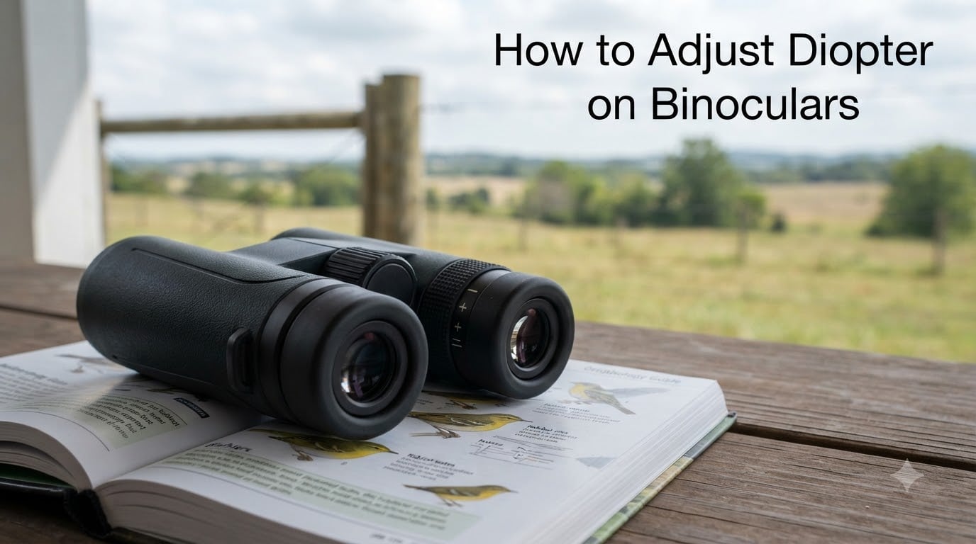 How to Adjust Diopter on Binoculars