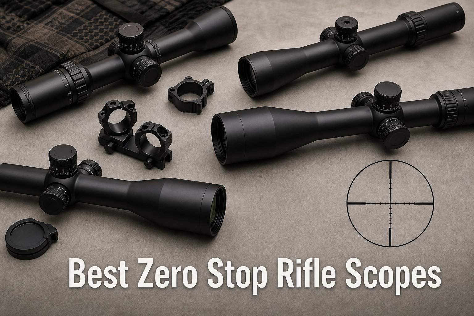 Best Zero Stop Rifle Scopes