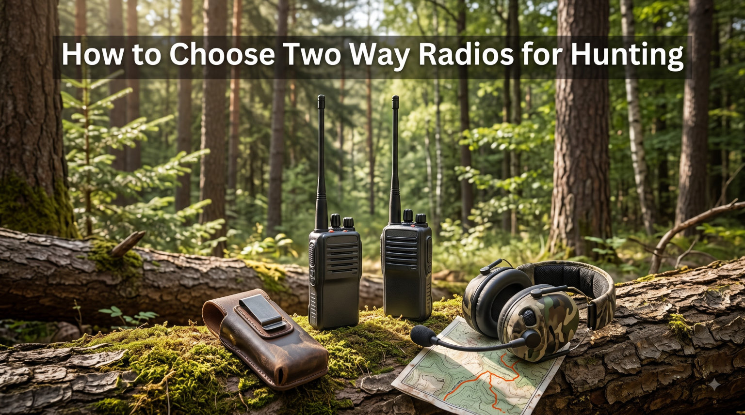 How to Choose Two Way Radios for Hunting