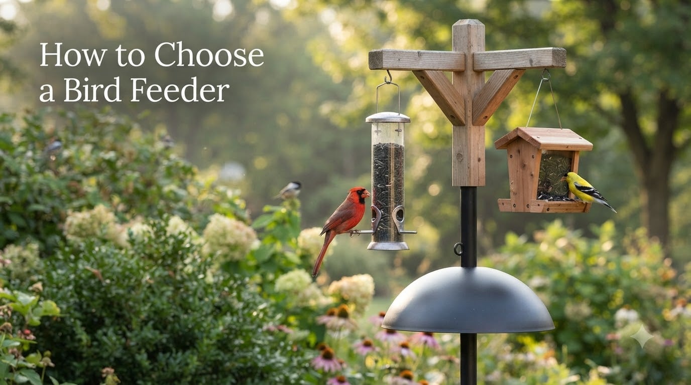 How to Choose a Bird Feeder