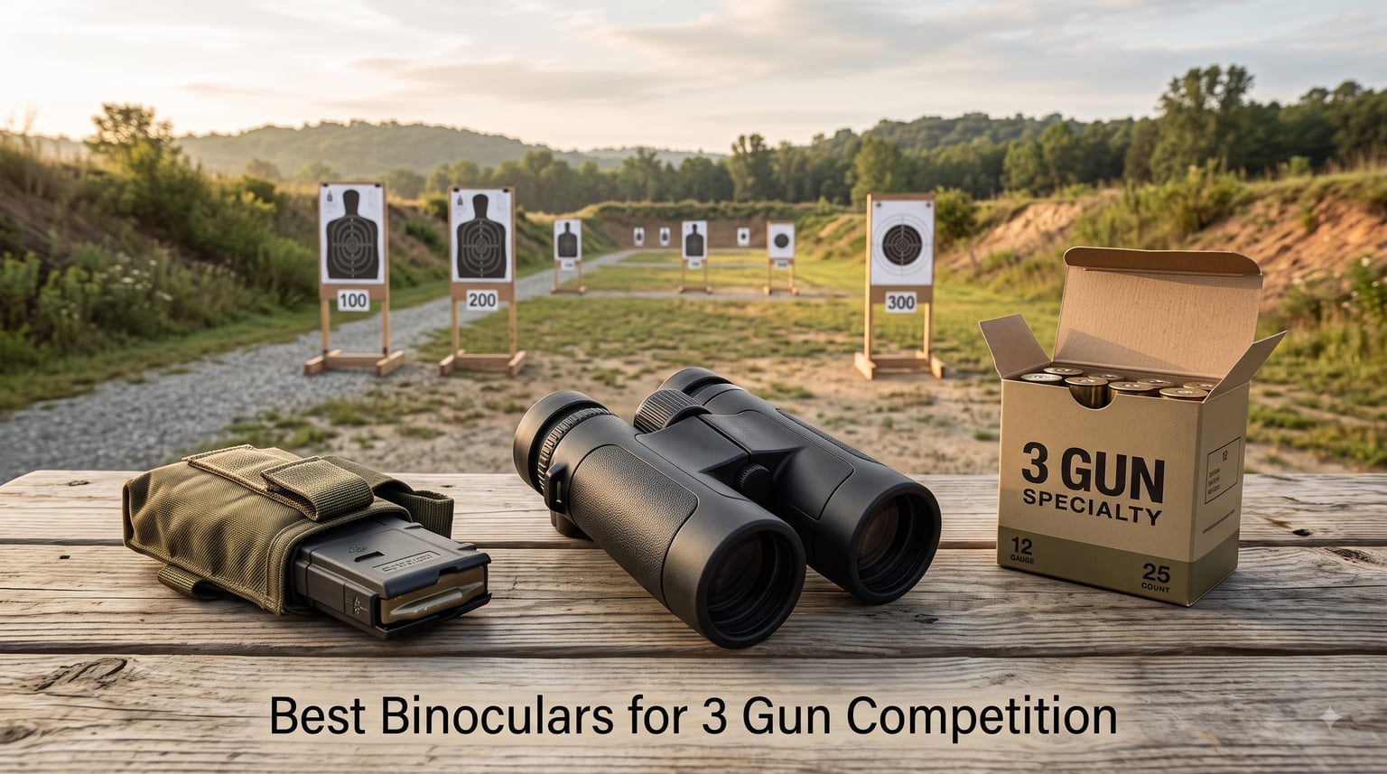Best Binoculars for 3 Gun Competition