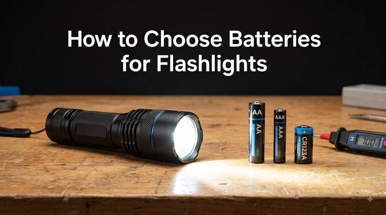 How to Choose Batteries for Flashlights