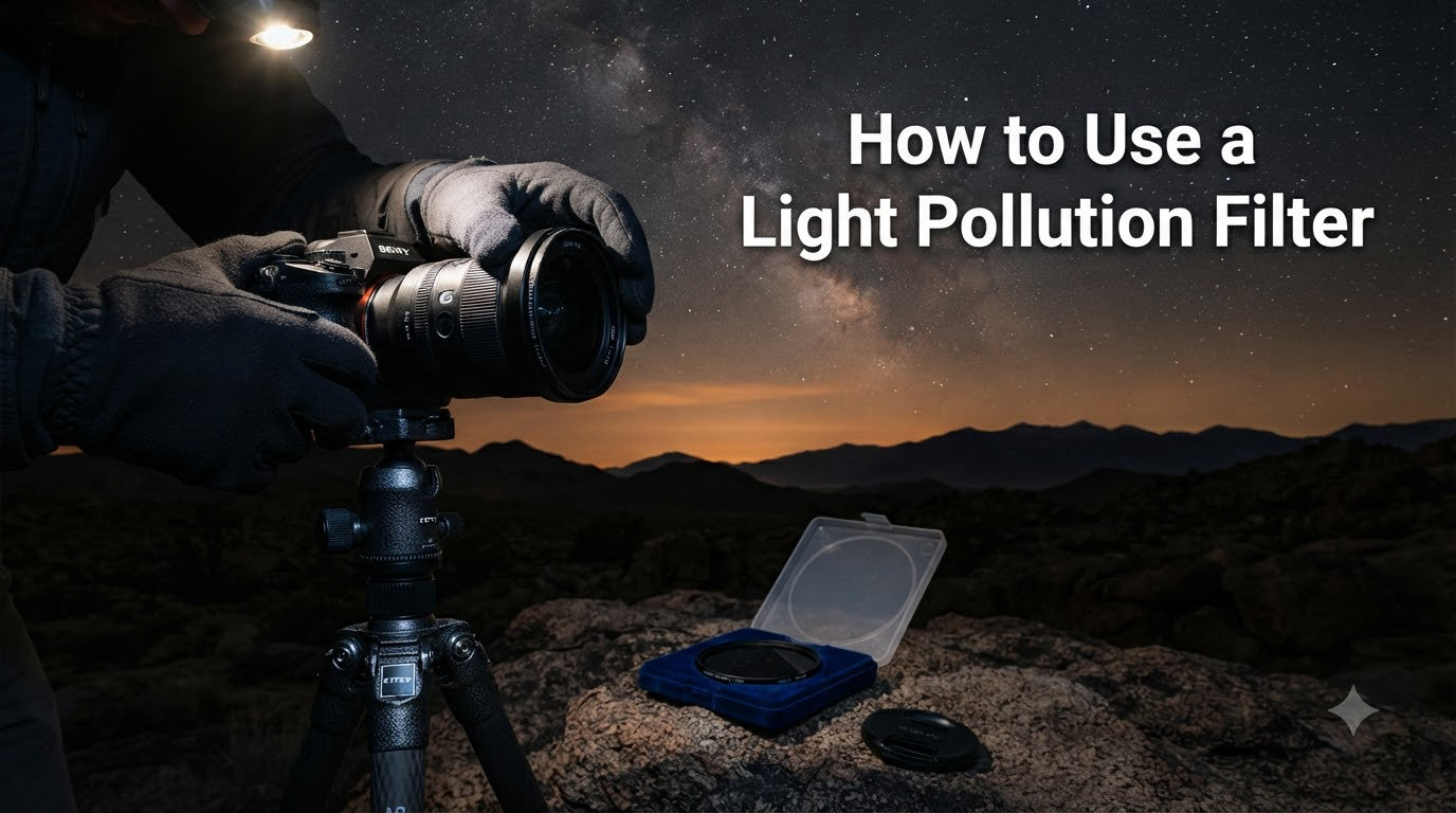 How to Use a Light Pollution Filter