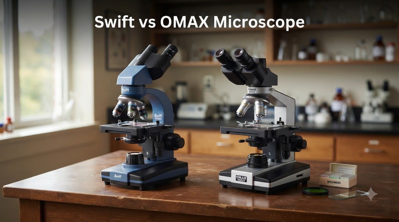 Swift vs OMAX Microscope