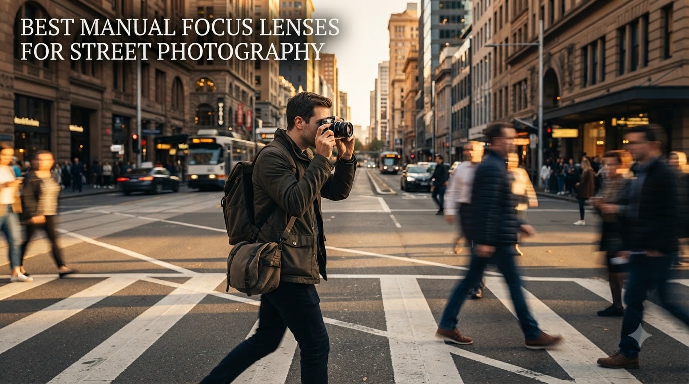 Best Manual Focus Lenses for Street Photography
