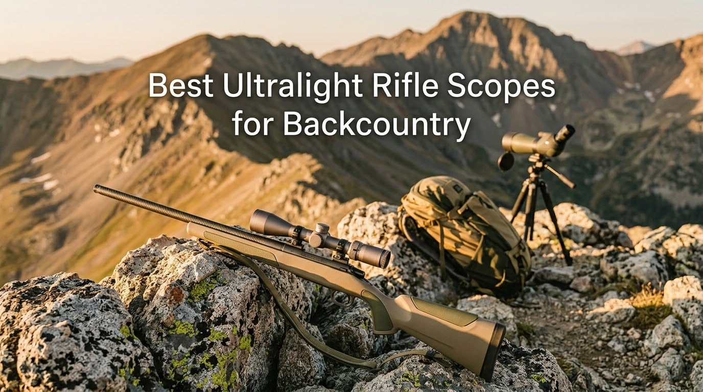 Best Ultralight Rifle Scopes for Backcountry