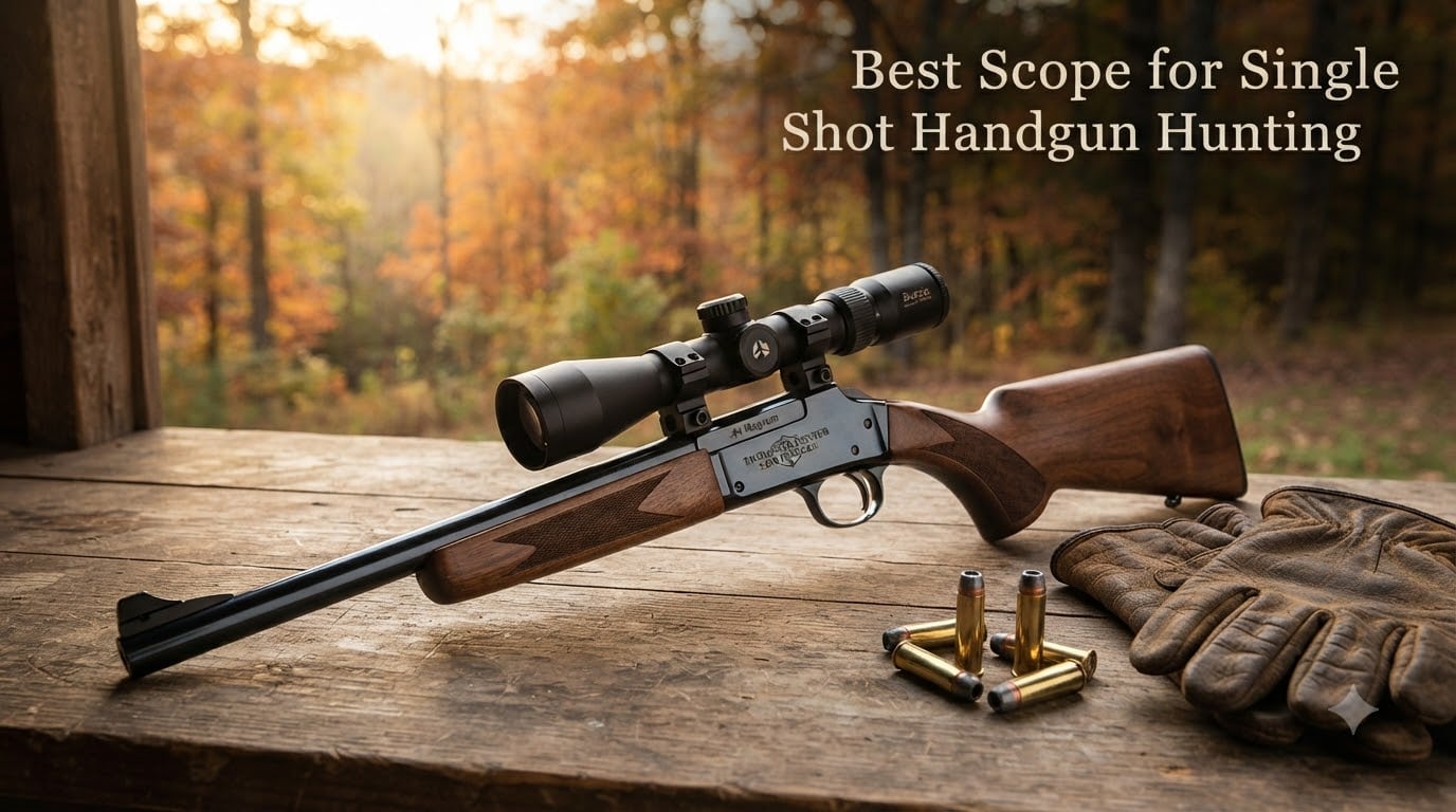 Best Scope for Single Shot Handgun Hunting