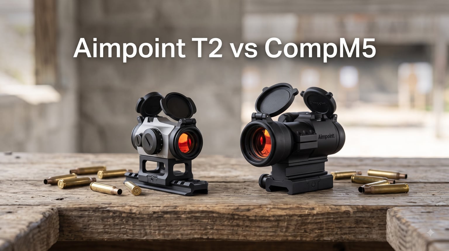 Aimpoint T2 vs CompM5