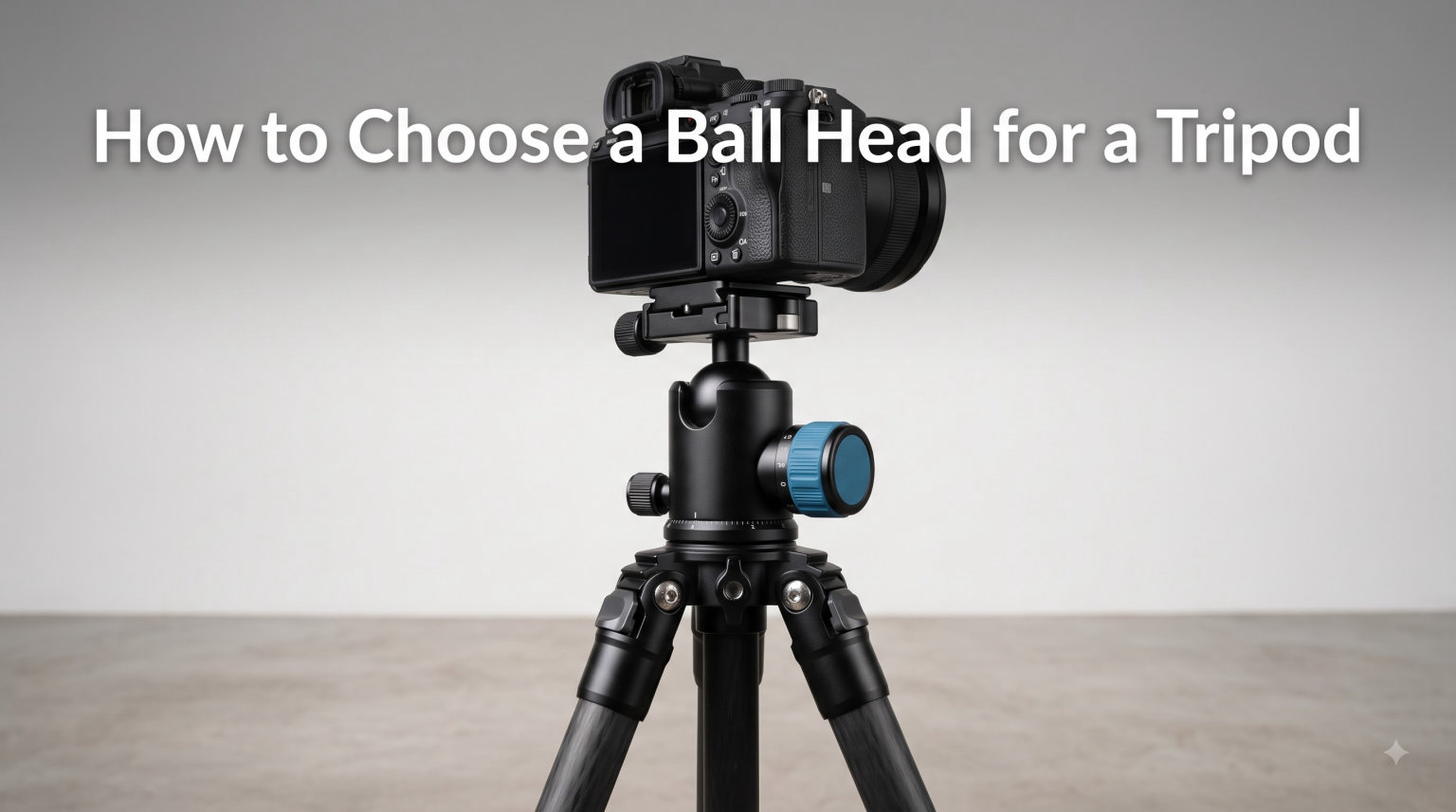 How to Choose a Ball Head for a Tripod