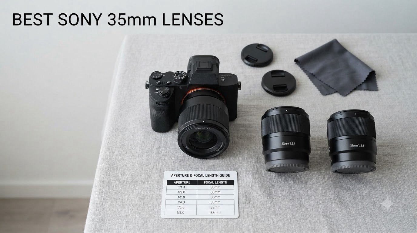 Best Sony 35mm Lenses