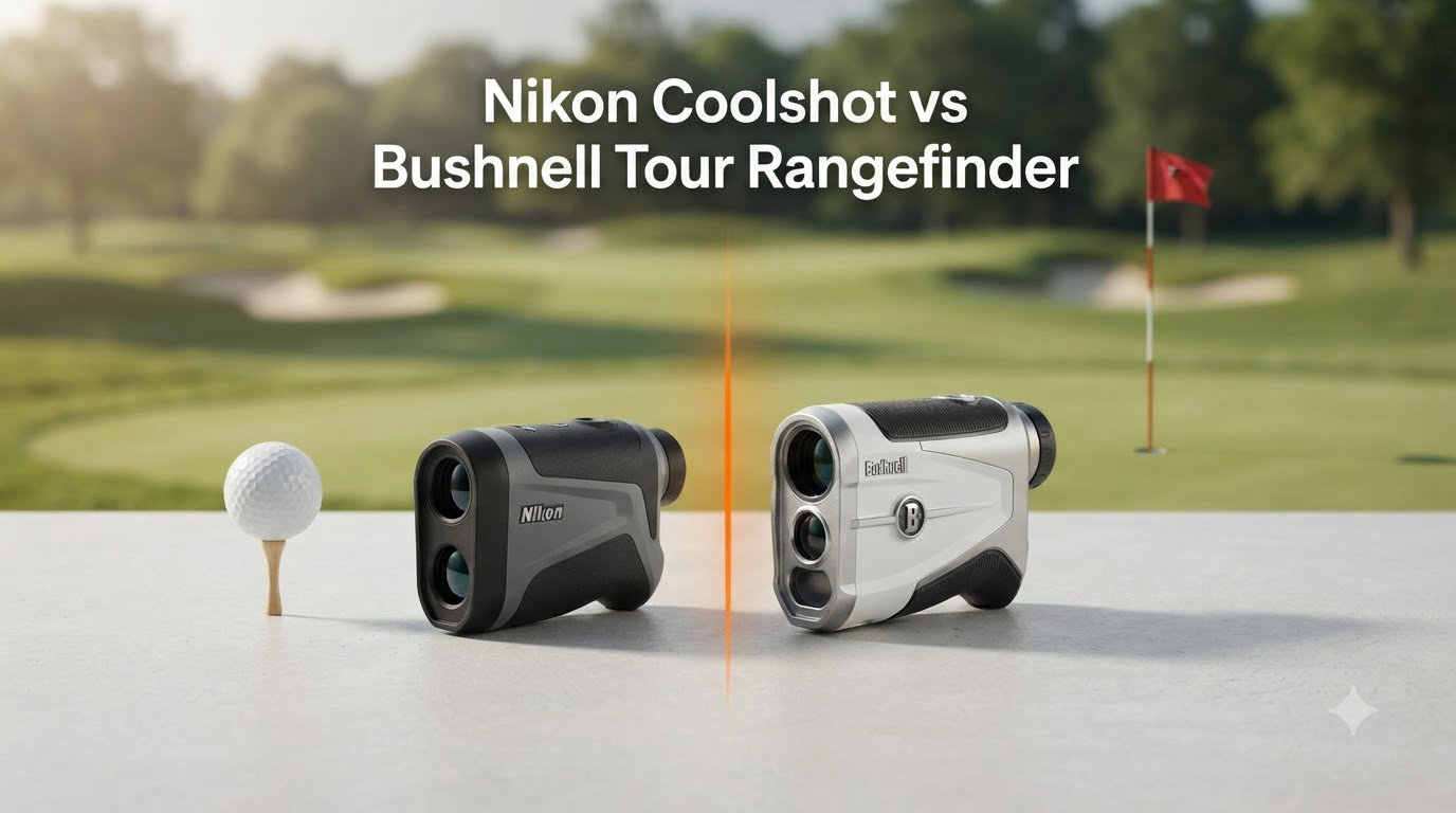 Nikon Coolshot vs Bushnell Tour Rangefinder