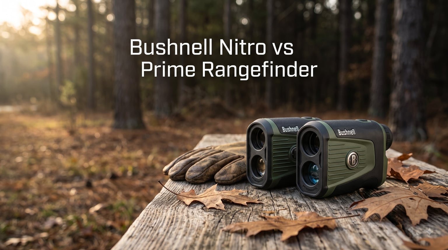 Bushnell Nitro vs Prime Rangefinder