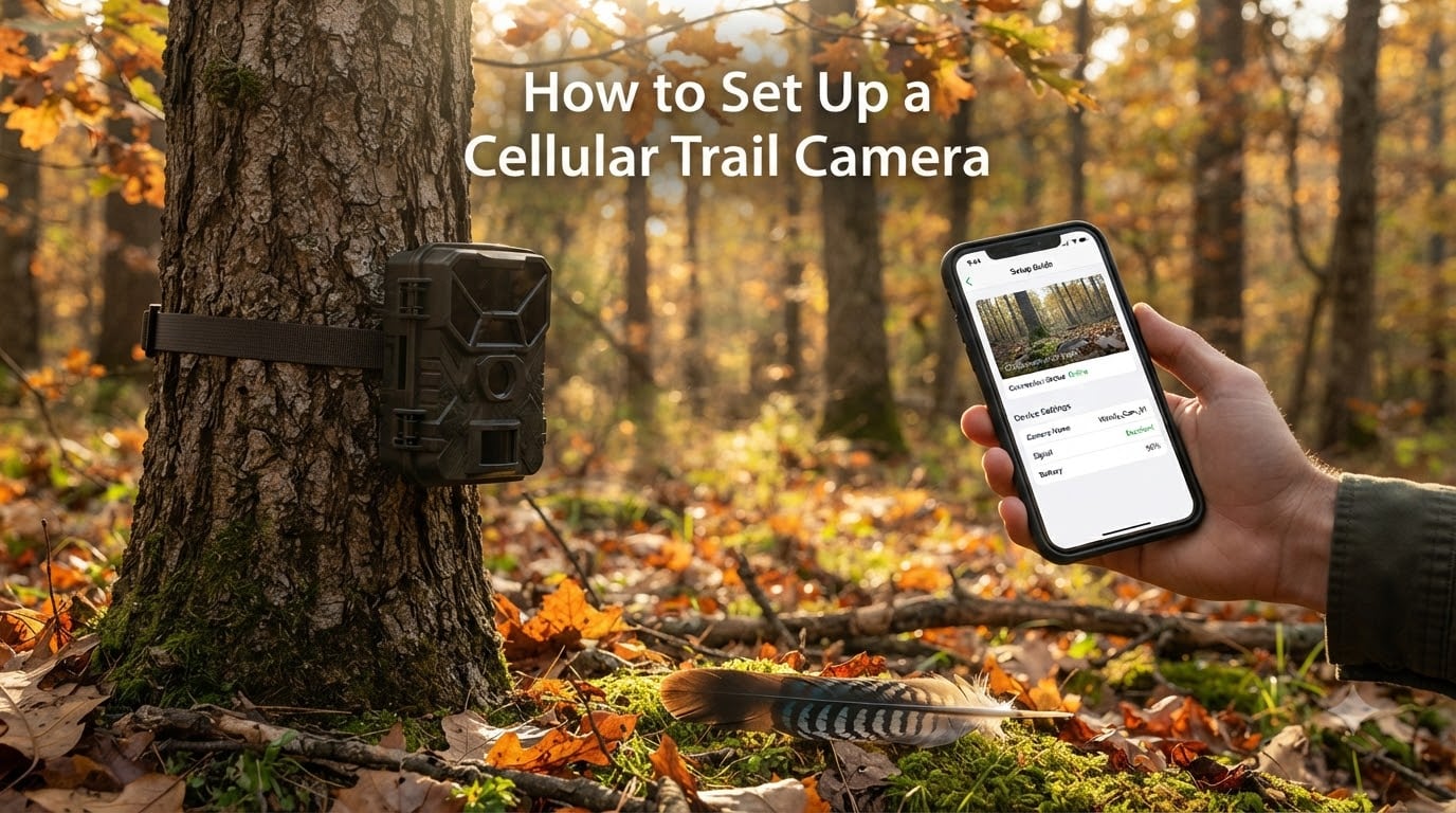 How to Set Up a Cellular Trail Camera