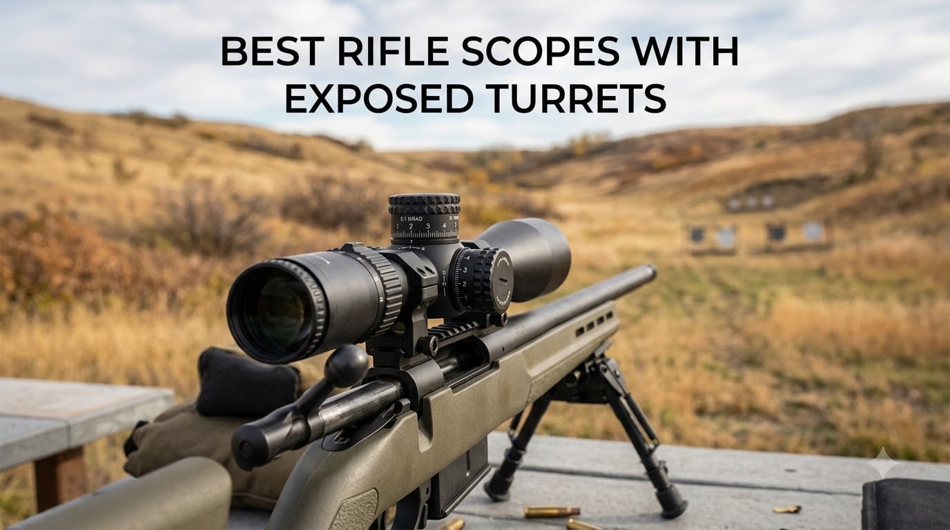 Best Rifle Scopes With Exposed Turrets