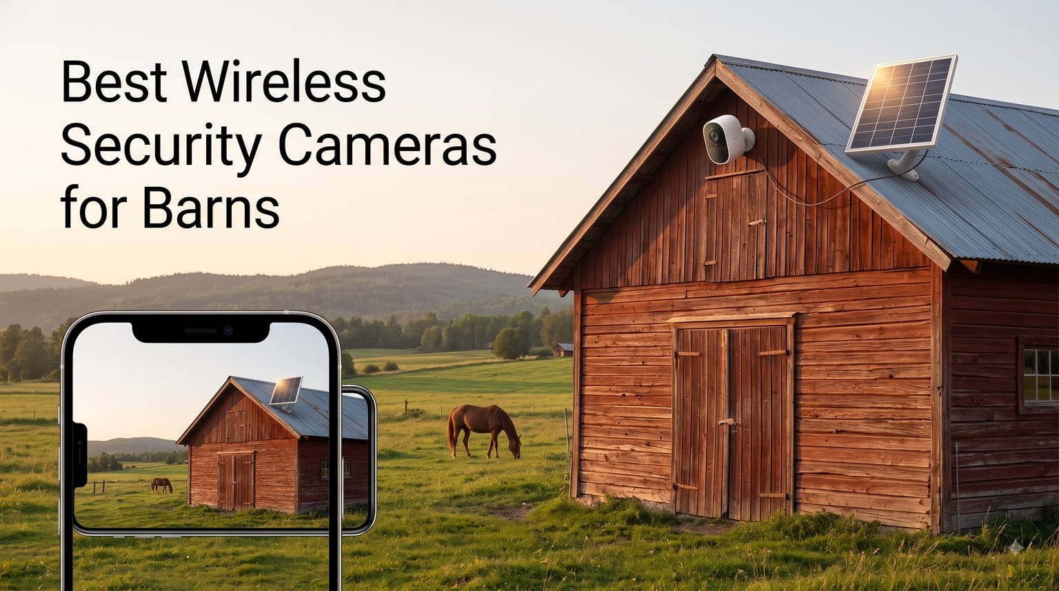 Best Wireless Security Cameras for Barns