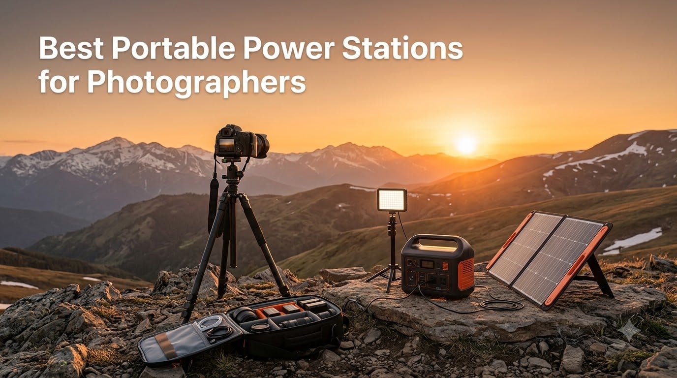 Best Portable Power Stations for Photographers