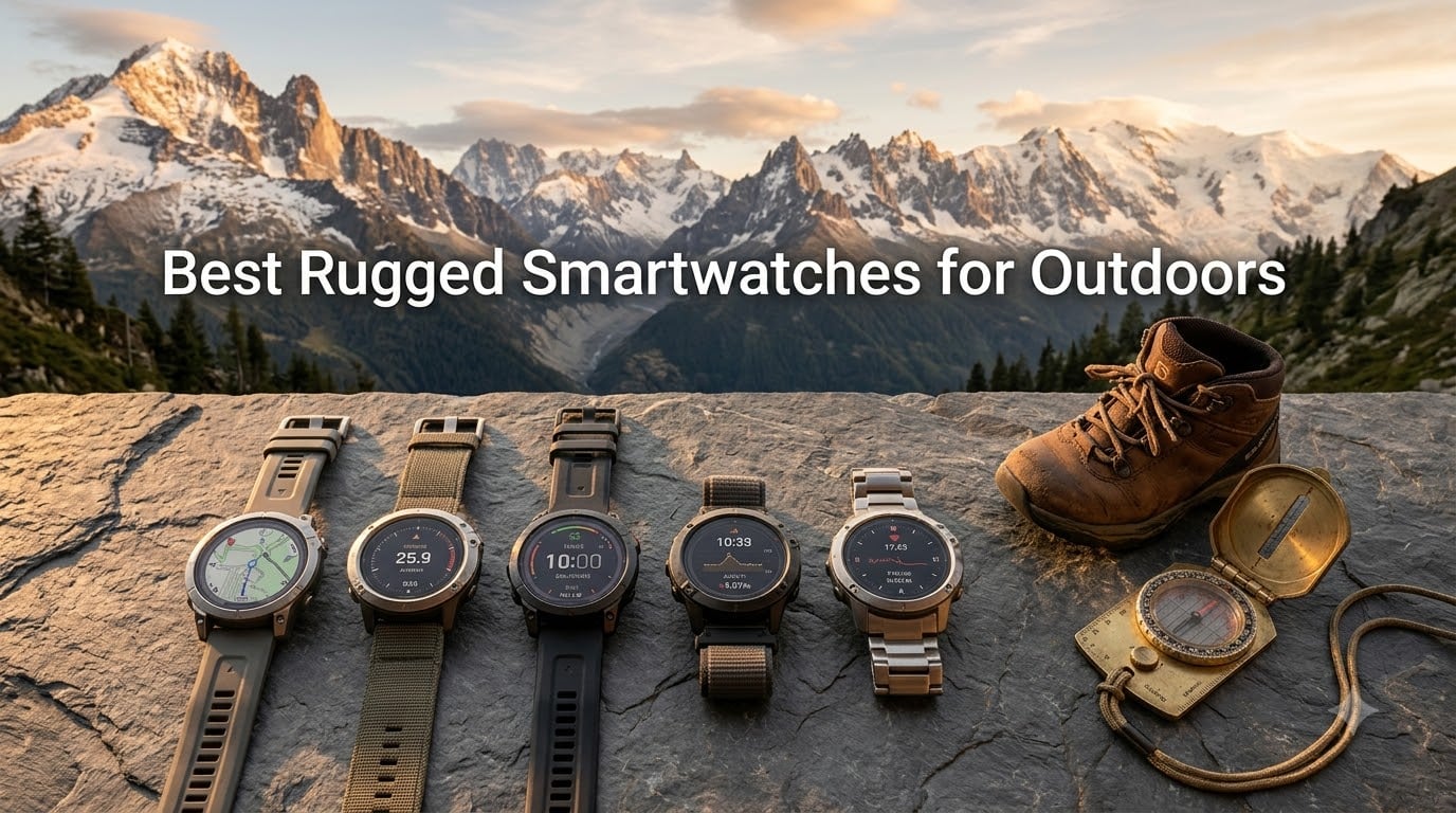 Best Rugged Smartwatches for Outdoors