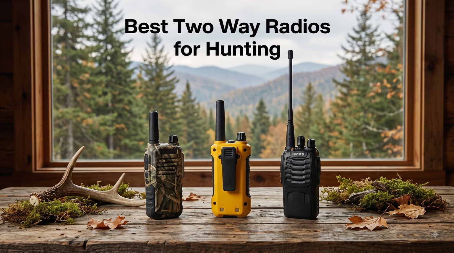 Best Two Way Radios for Hunting