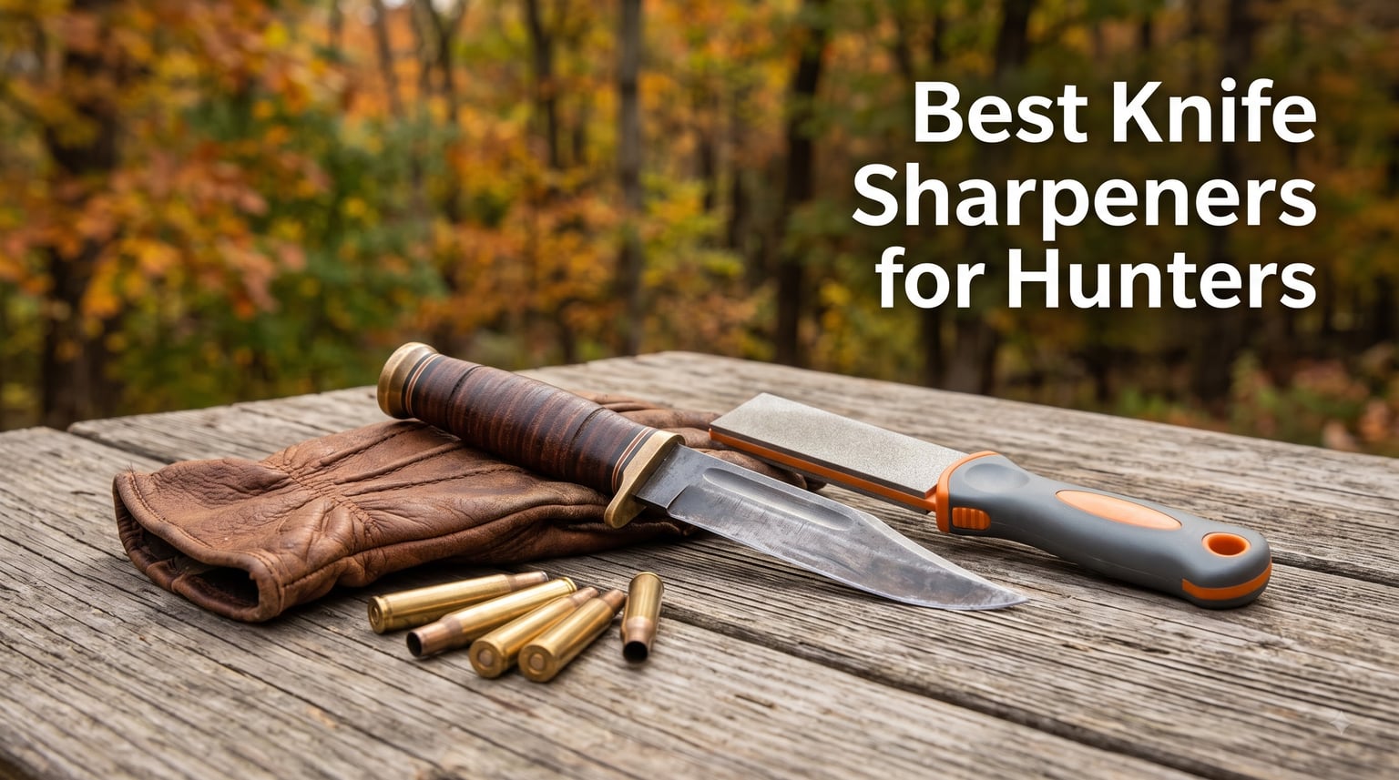 Best Knife Sharpeners for Hunters