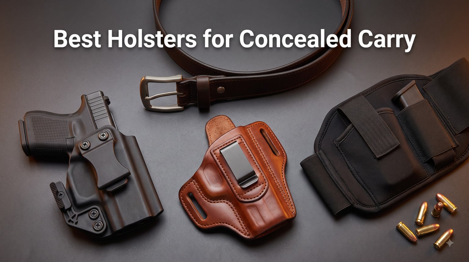 Best Holsters for Concealed Carry