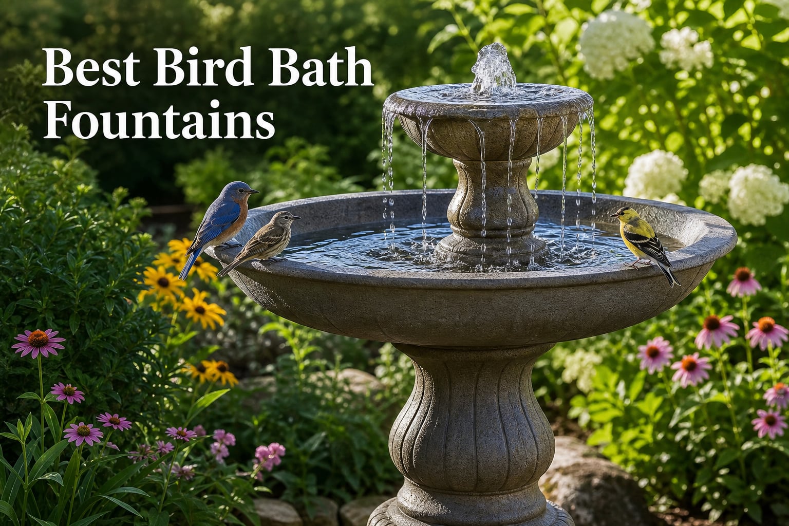 Best Bird Bath Fountains