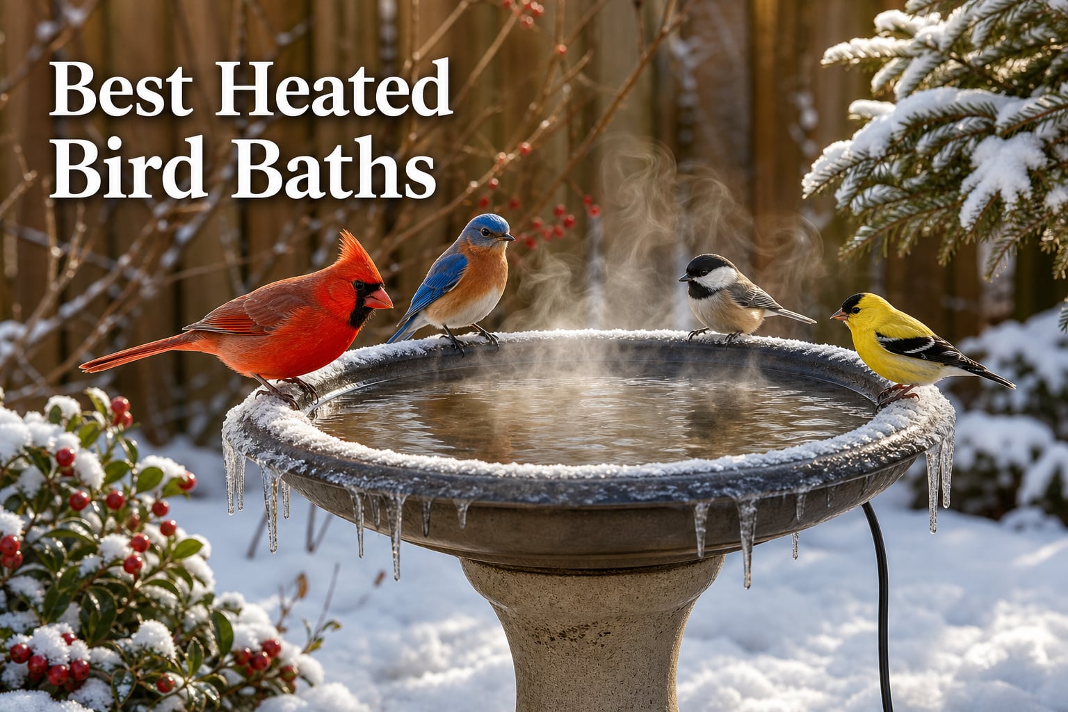 Best Heated Bird Baths