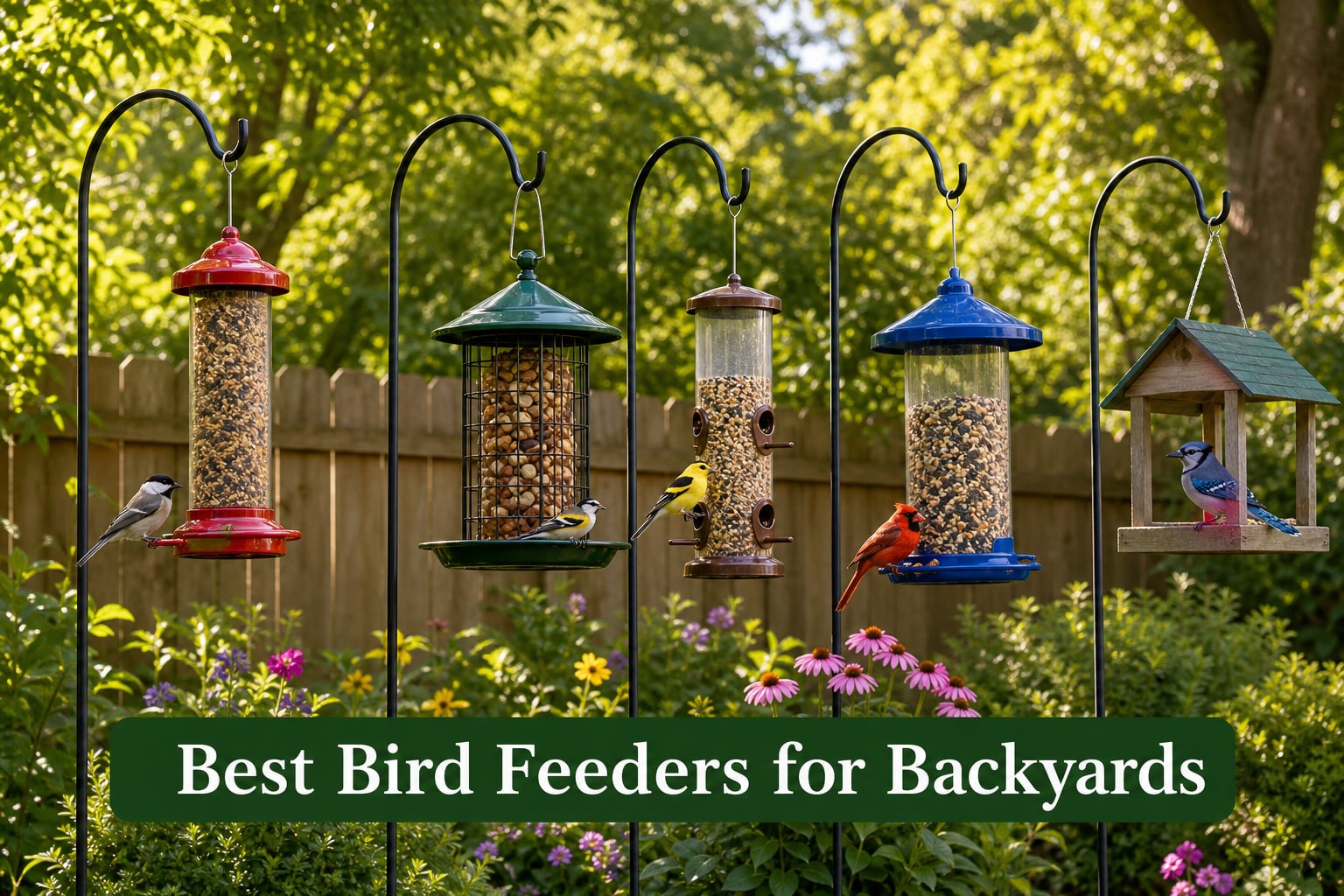 Best Bird Feeders for Backyards