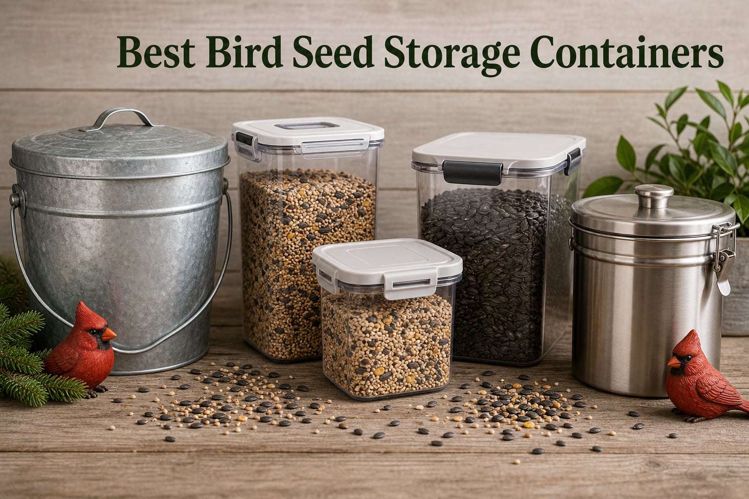 Best Bird Seed Storage Containers