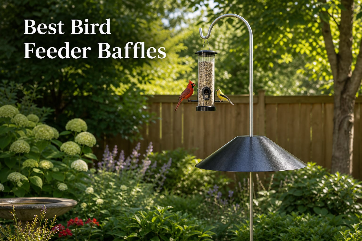 Best Bird Feeder Baffles