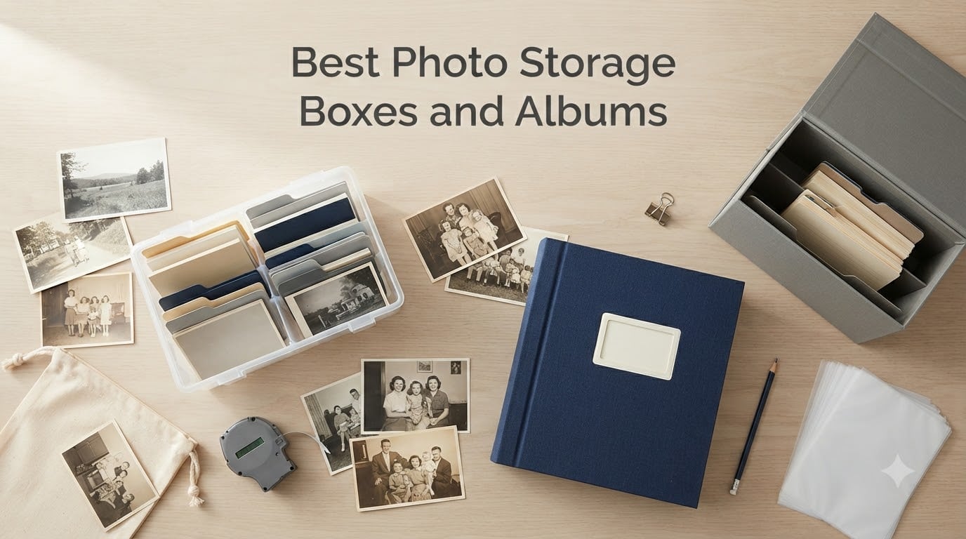 Best Photo Storage Boxes and Albums