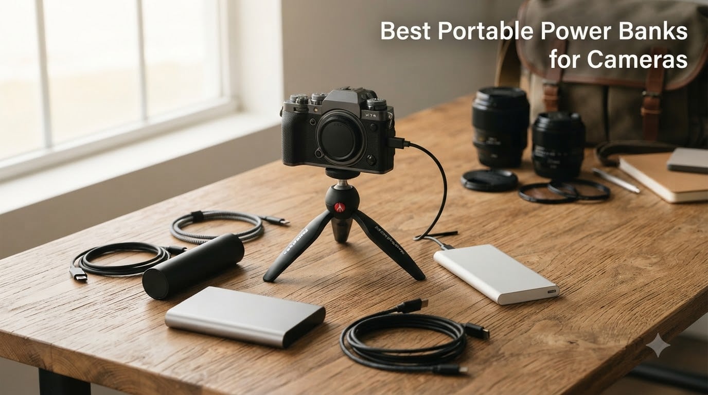Best Portable Power Banks for Cameras