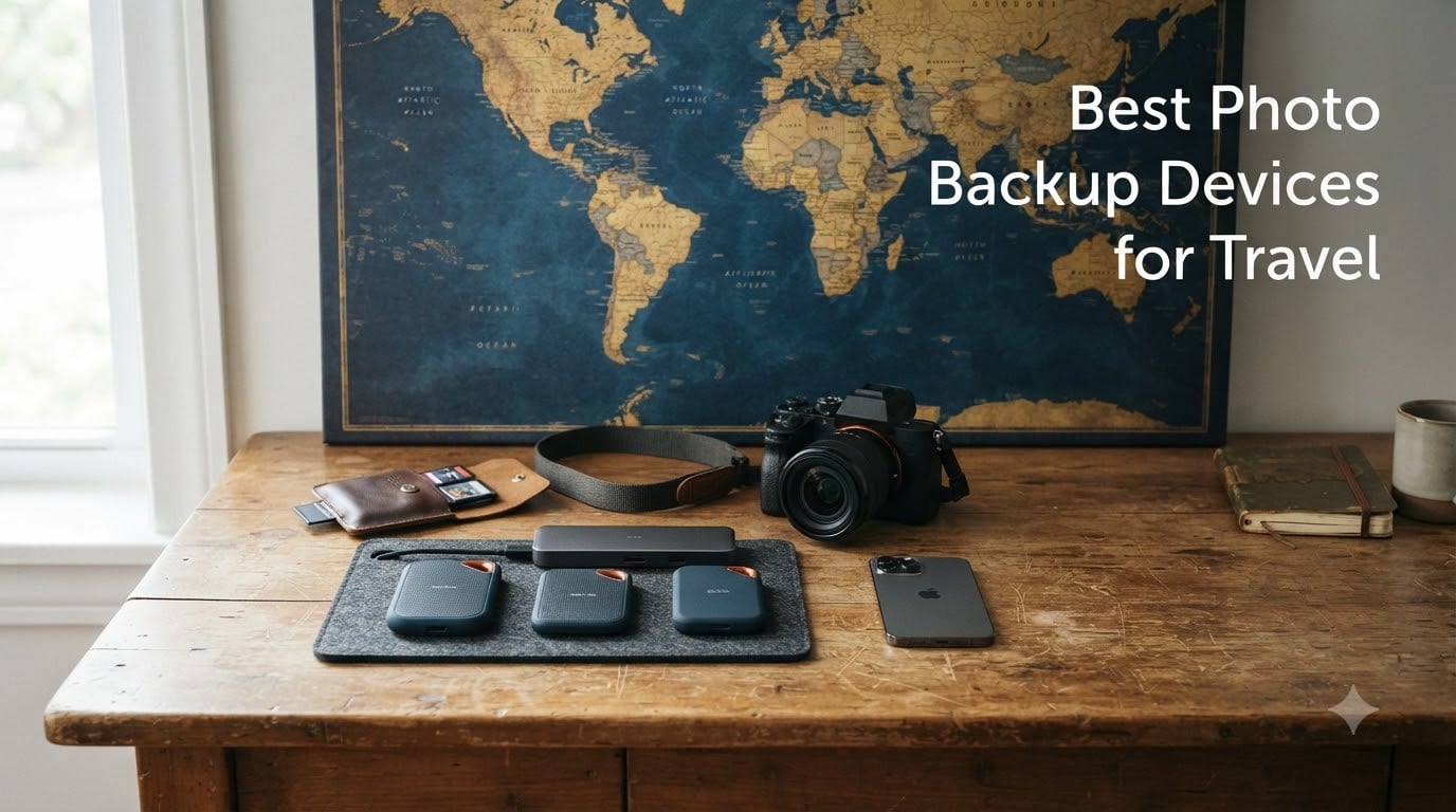 Best Photo Backup Devices for Travel