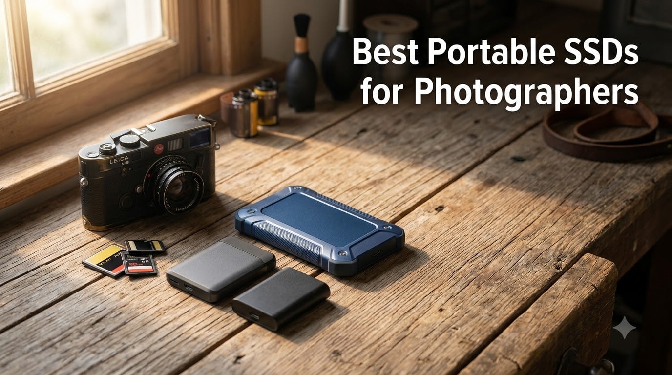 Best Portable SSDs for Photographers