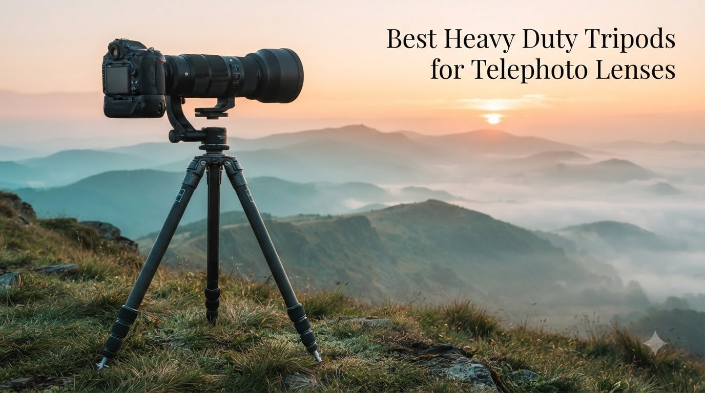 Best Heavy Duty Tripods for Telephoto Lenses