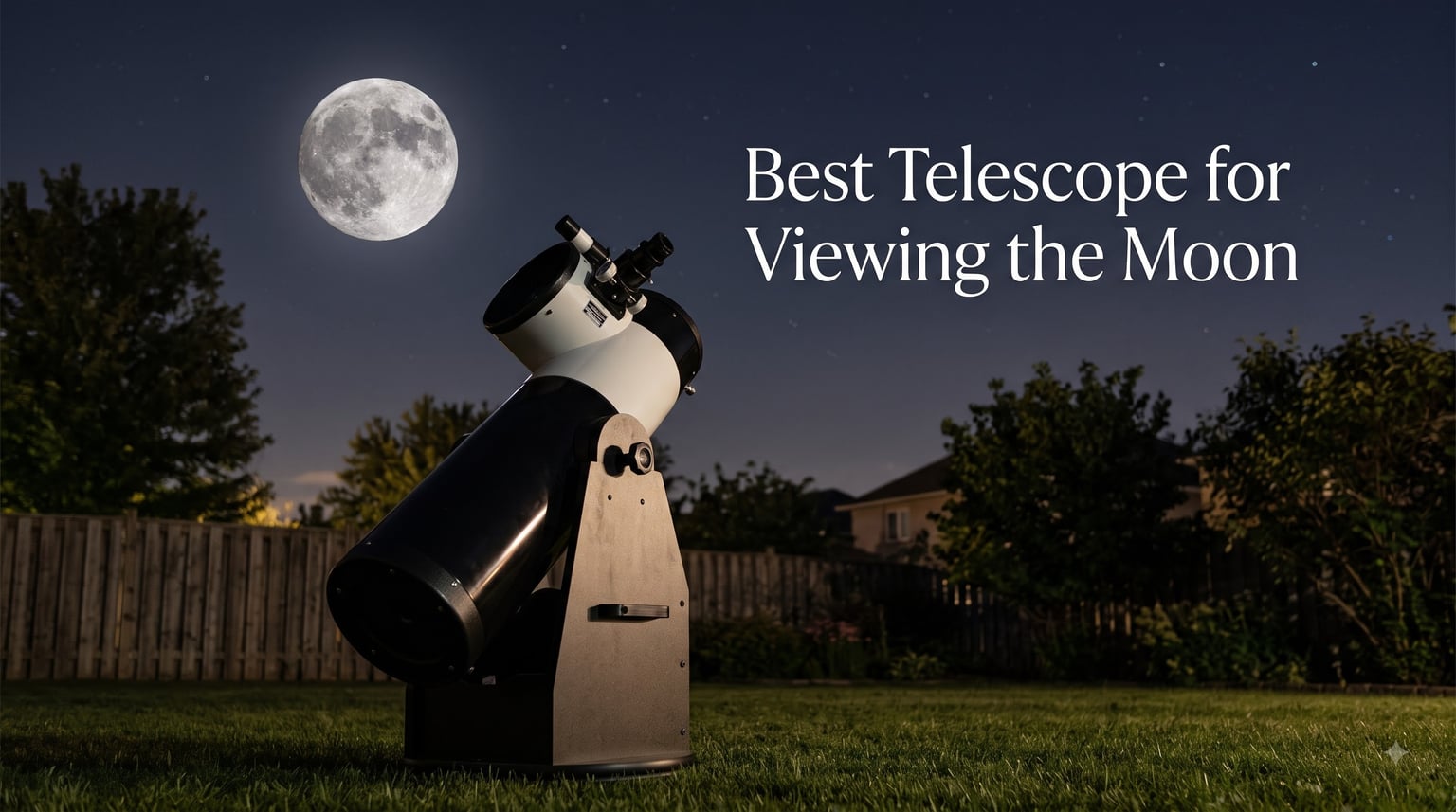 Best Telescope for Viewing the Moon