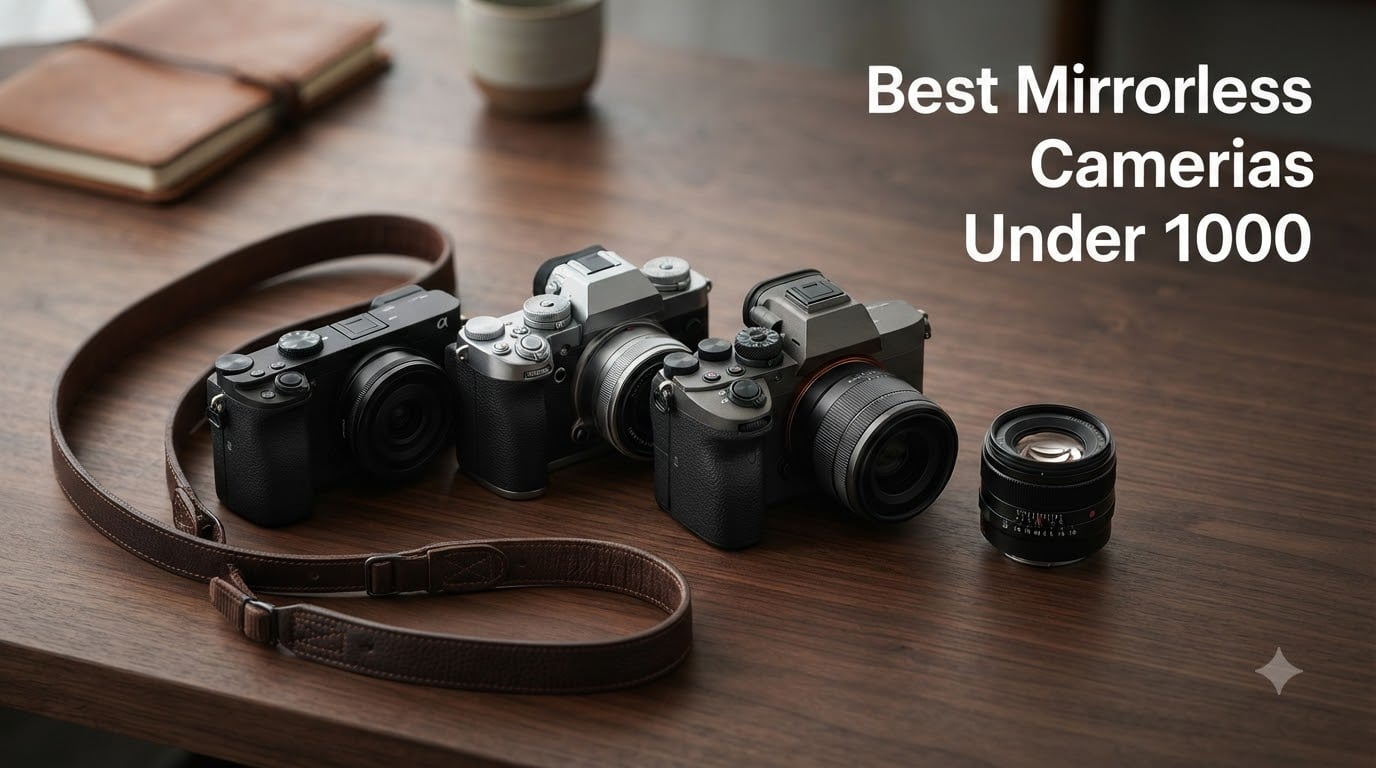 Best Mirrorless Cameras Under 1000