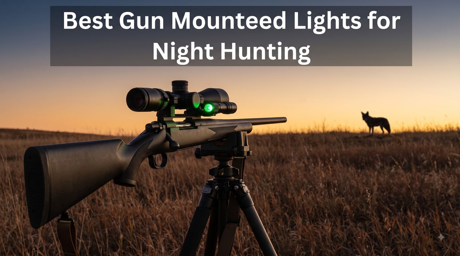 Best Gun Mounted Lights for Night Hunting