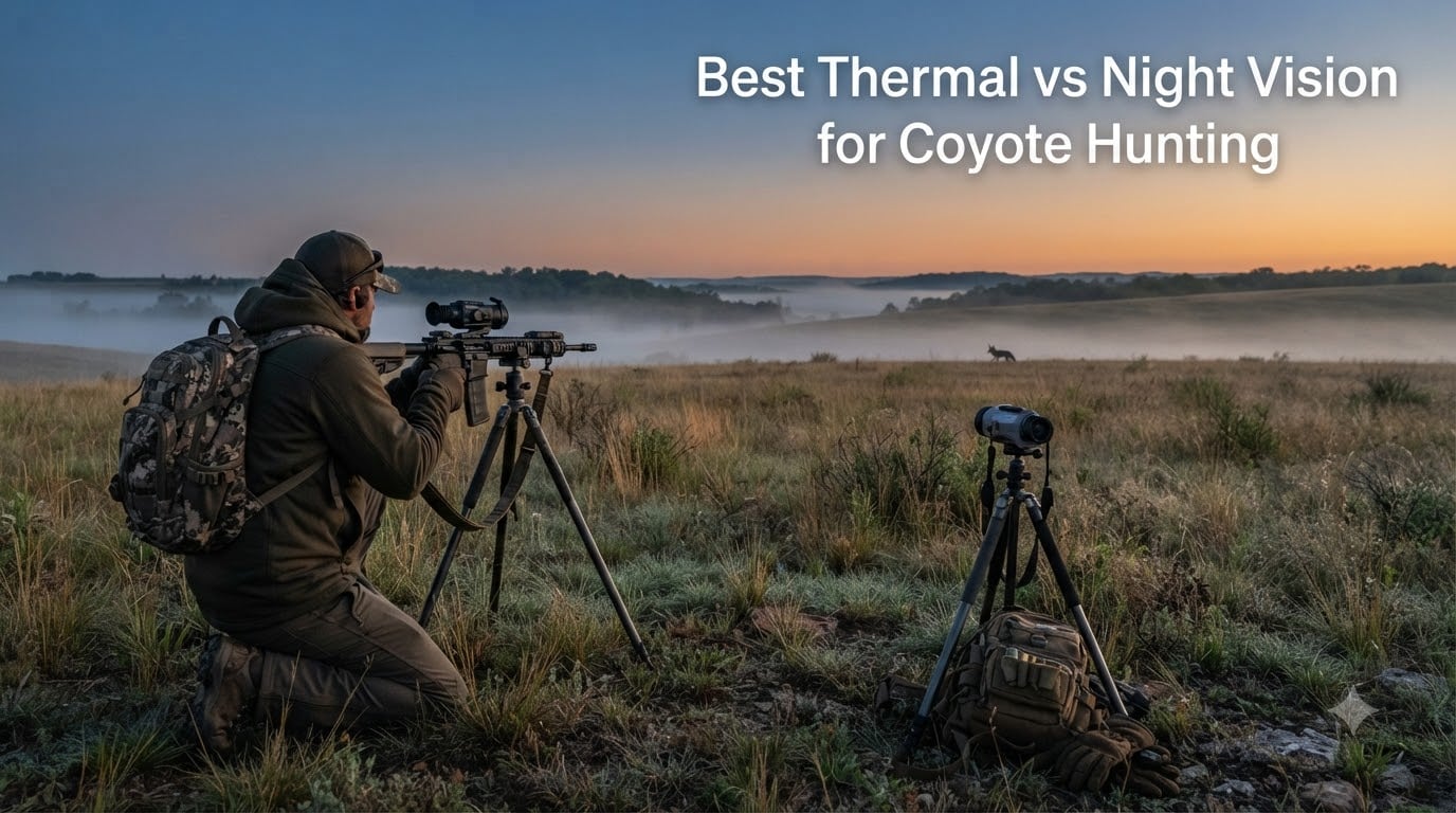 Best Thermal vs Night Vision for Coyote Hunting