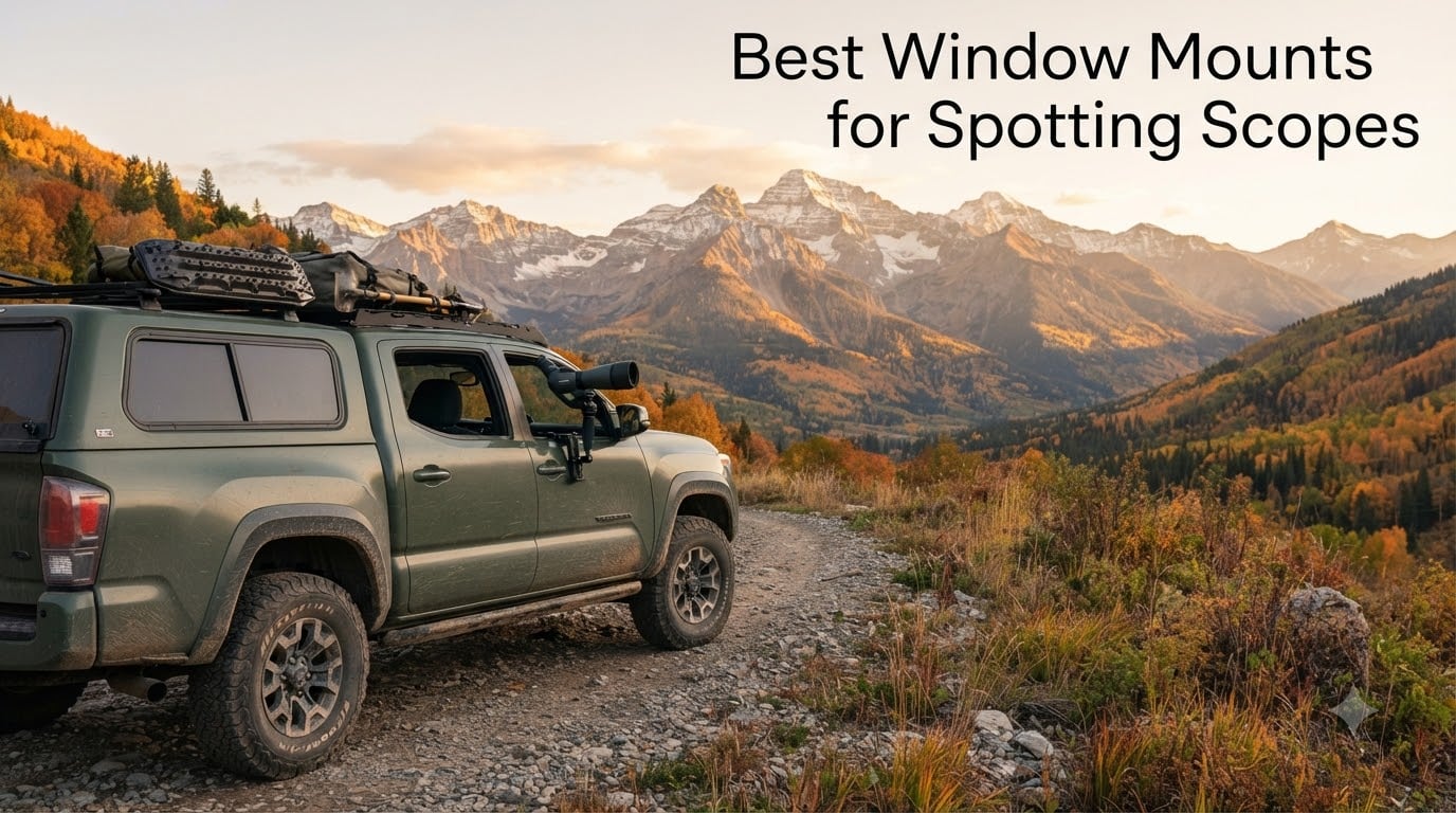 Best Window Mounts for Spotting Scopes