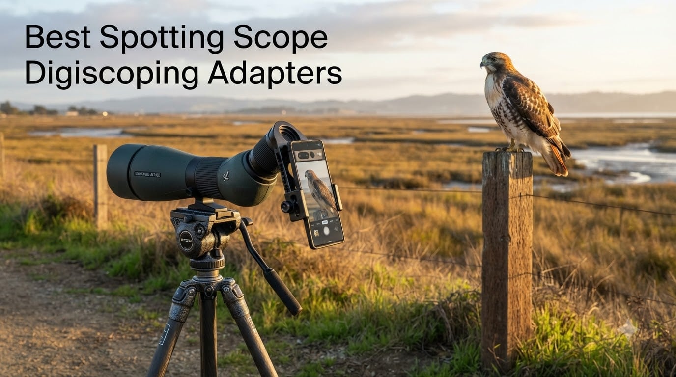 Best Spotting Scope Digiscoping Adapters