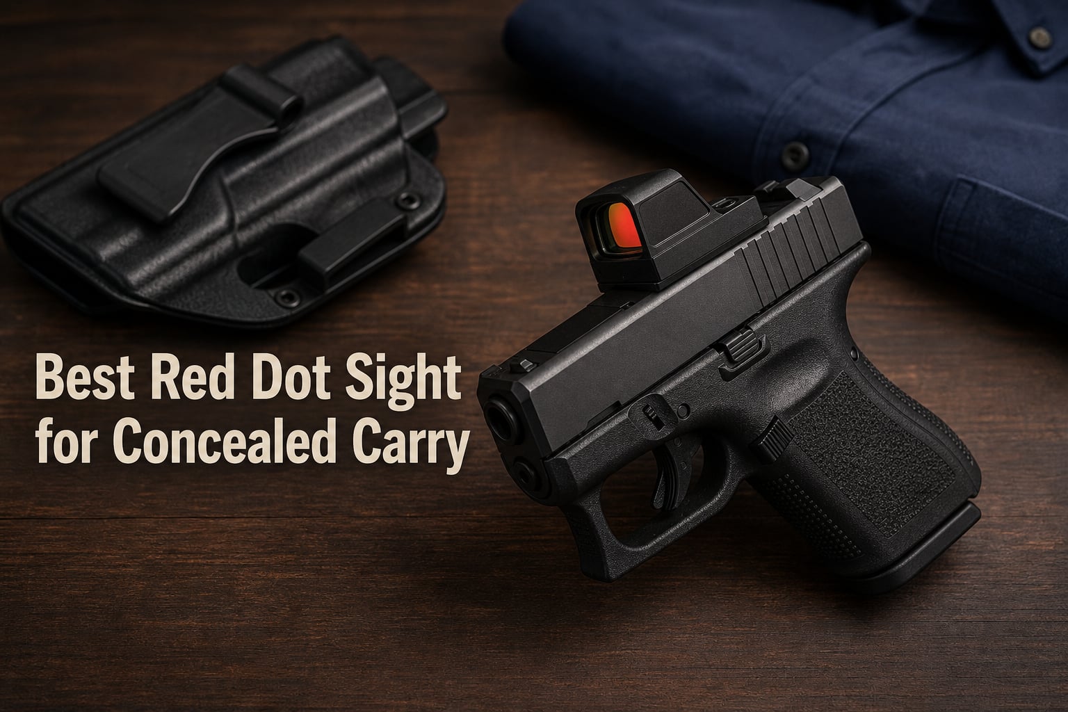 Best Red Dot Sight for Concealed Carry