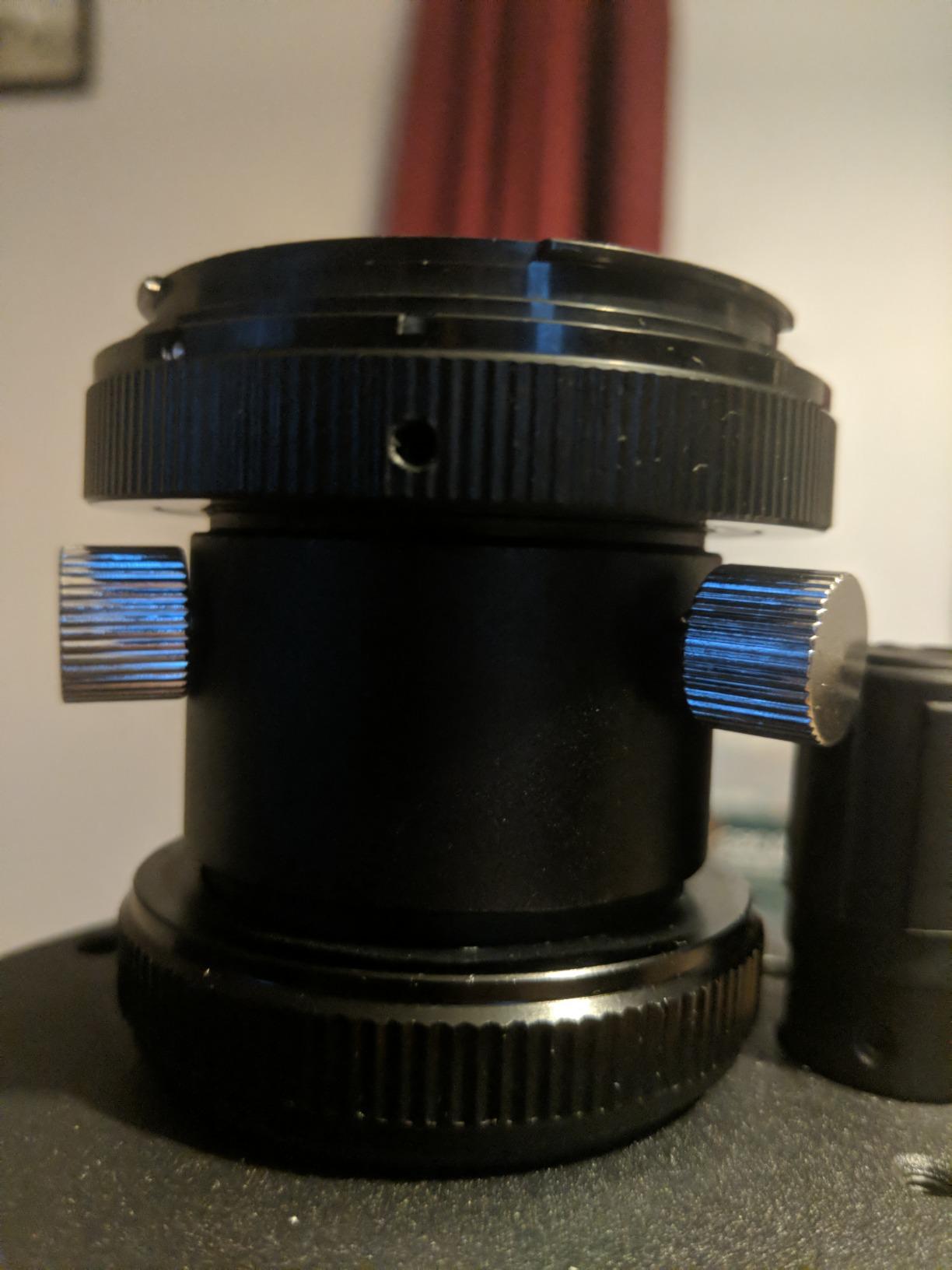 Celestron T-Adapter for Astroimaging - Compatible with NexStar 4SE & C90 | Prime Focus Imaging, DSLR & Mirrorless Compatible, Secure Threaded Connection customer photo 1