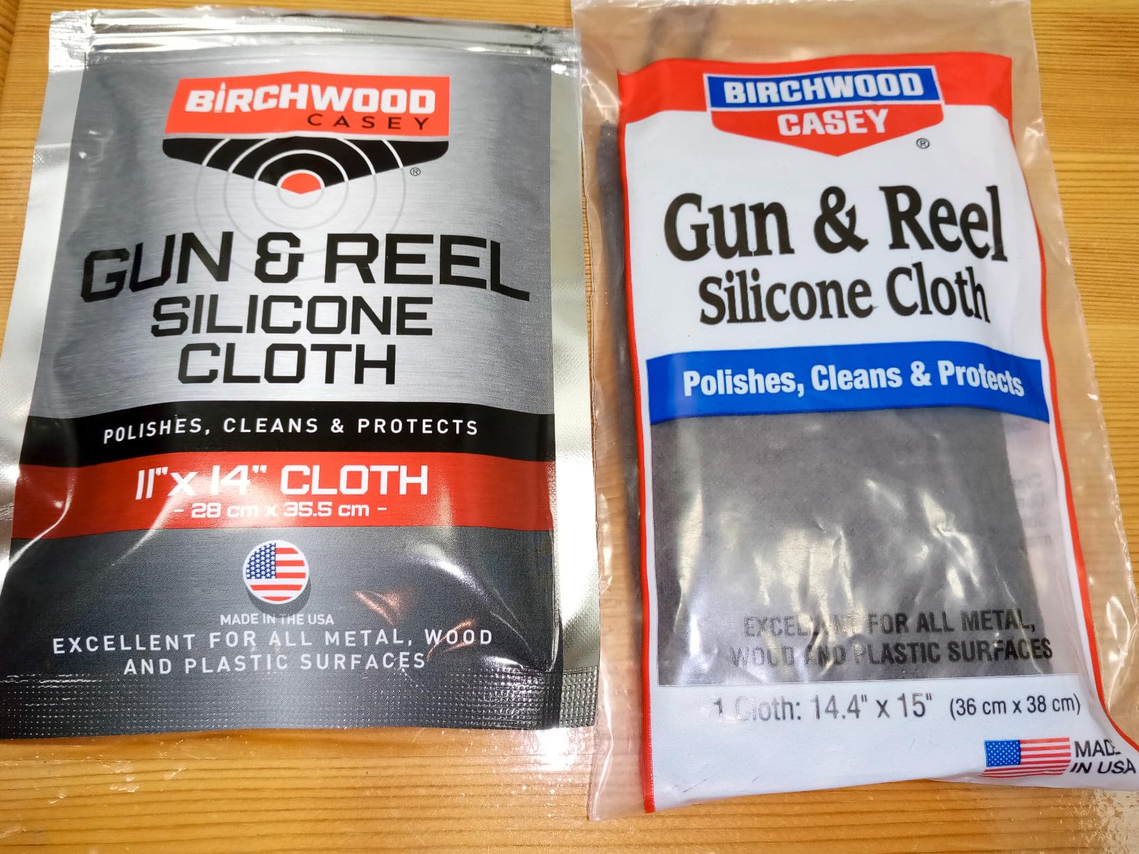 Birchwood Casey Gun & Reel Silicone Single Cloth | Lightweight Cotton 11