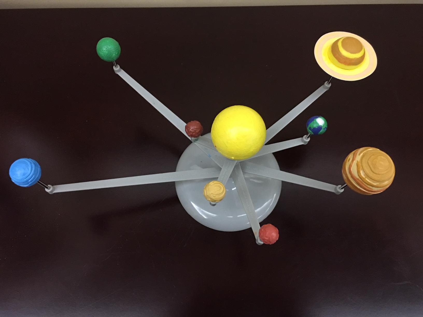 4M Solar System Planetarium - DIY Glow In The Dark Astronomy Planet Model Stem Toys Gift for Kids & Teens, Girls & Boys, Model:3427 customer photo 1
