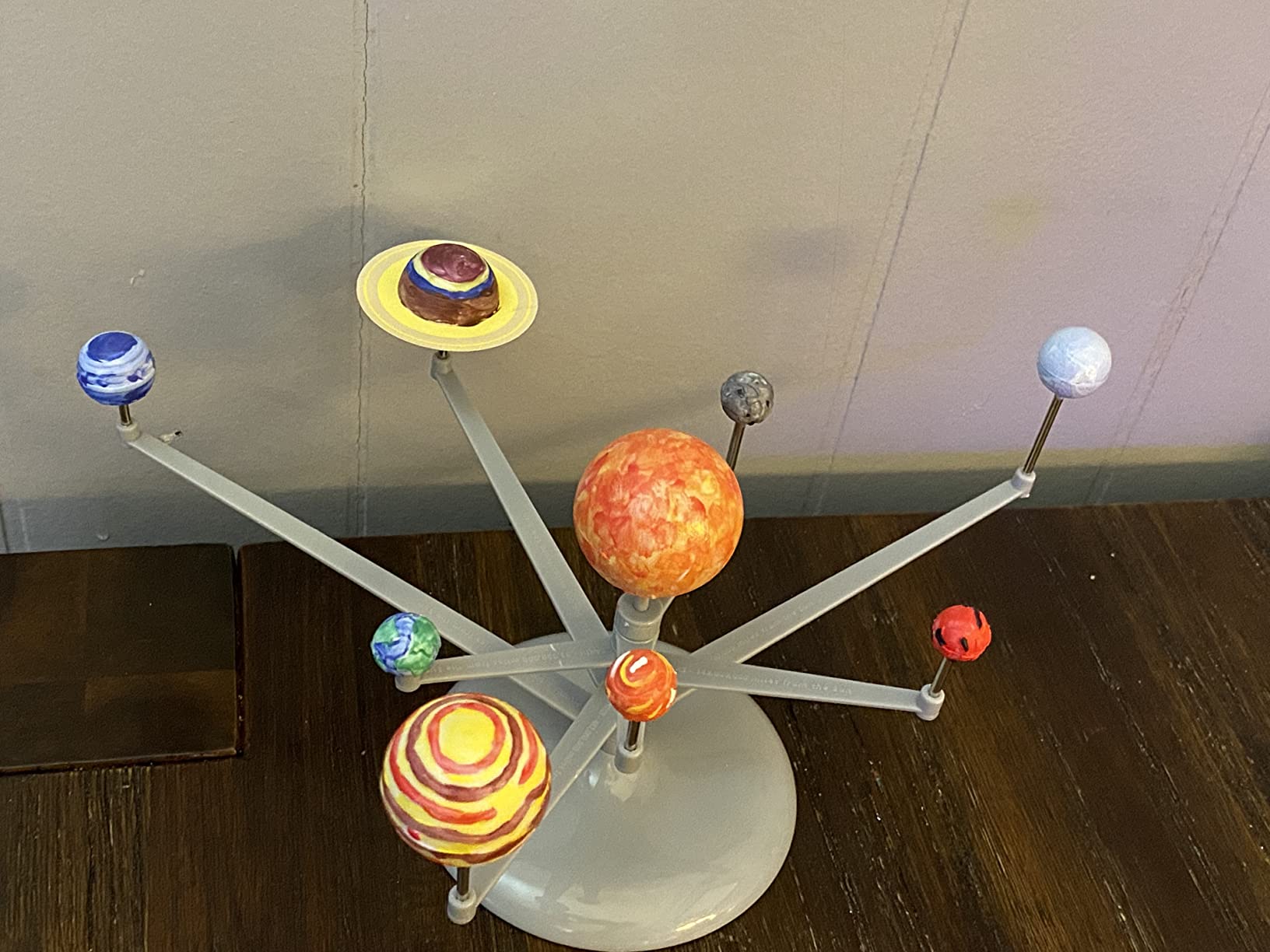 4M Solar System Planetarium - DIY Glow In The Dark Astronomy Planet Model Stem Toys Gift for Kids & Teens, Girls & Boys, Model:3427 customer photo 2