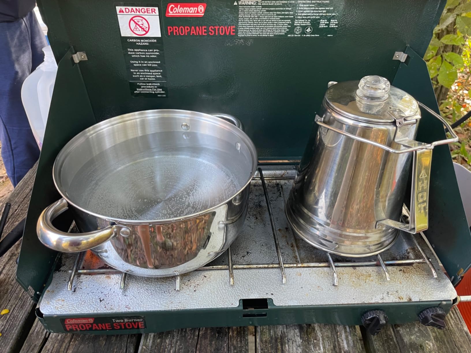 Stansport Stainless Steel Camping Cookware Set – Durable Nesting Mess Kit for Backpacking, Hiking & Outdoor Cooking – Compact Portable Pot & Pan with Carry Bag – Multiple Sizes for Family to Solo Use customer photo 2