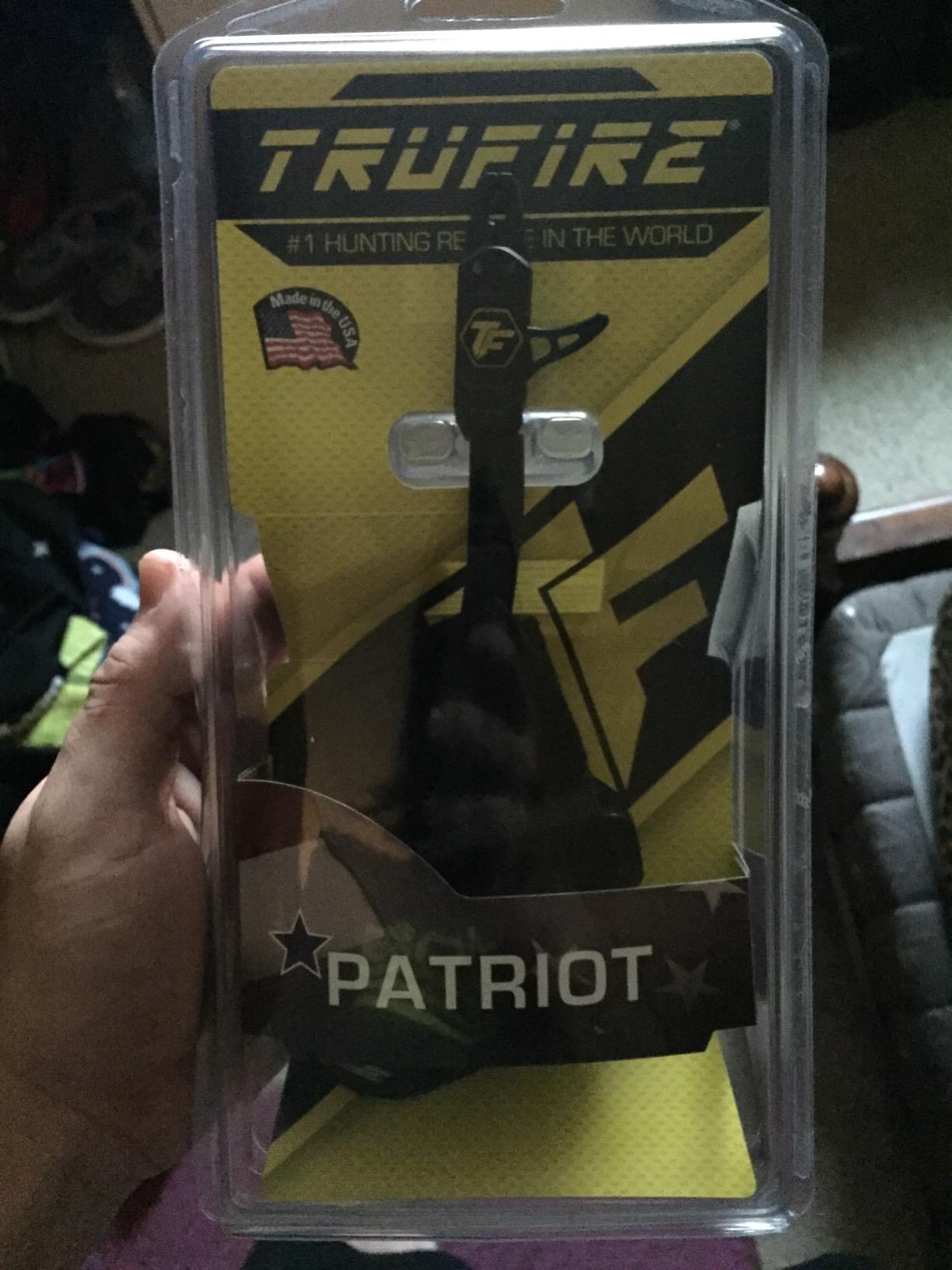 Tru-Fire Patriot Archery Compound Bow Release - Adjustable Black Wrist Strap customer photo 1